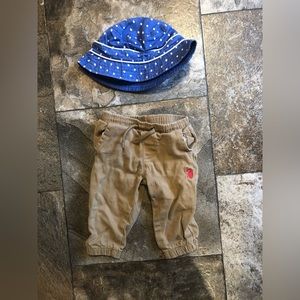 Polo pants and hat